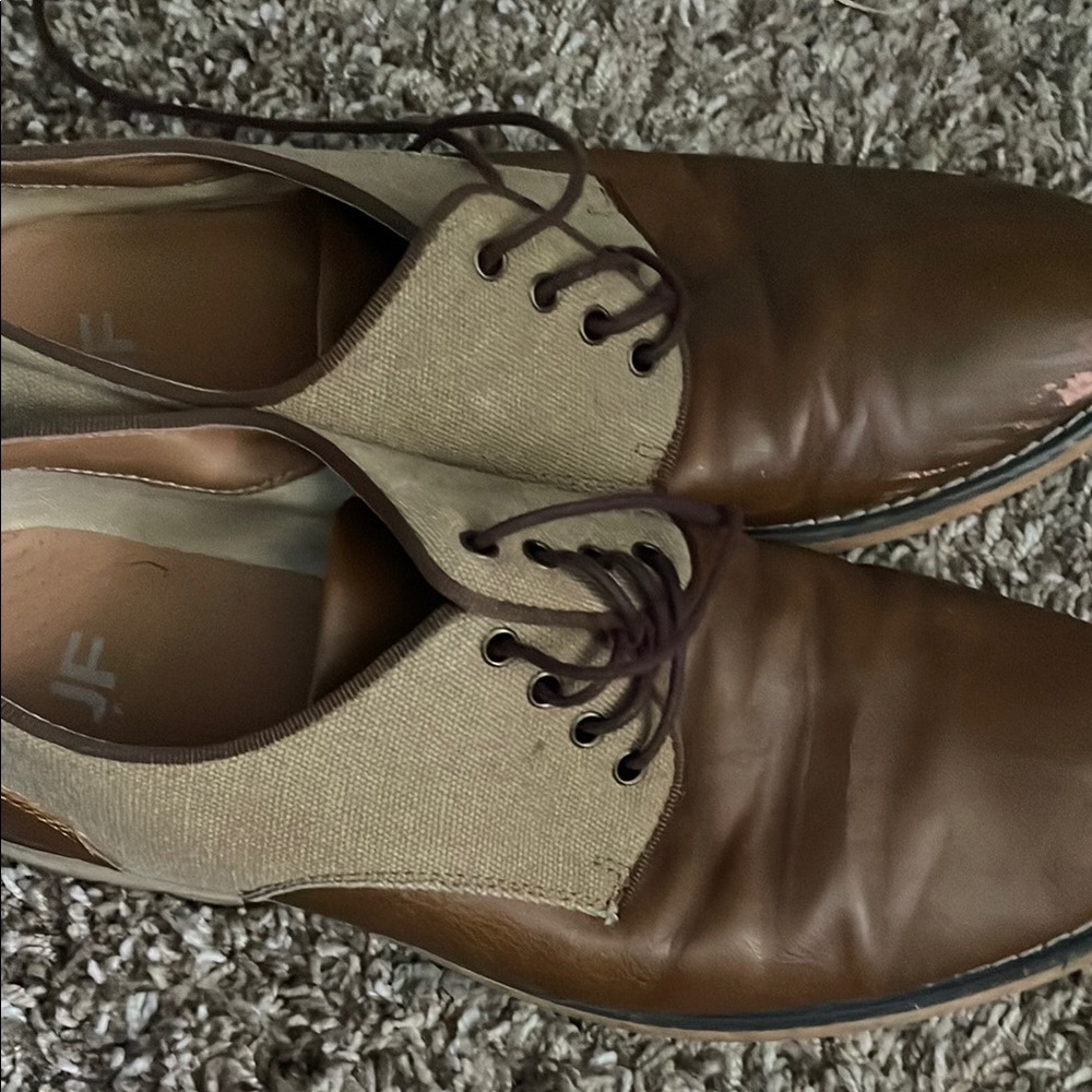Brown and Tan Men's Shoes